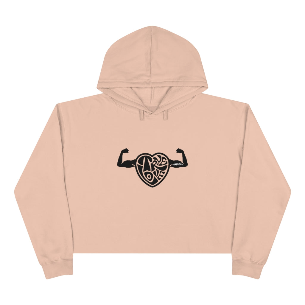 TRUELOVE CROPPED HOODIE