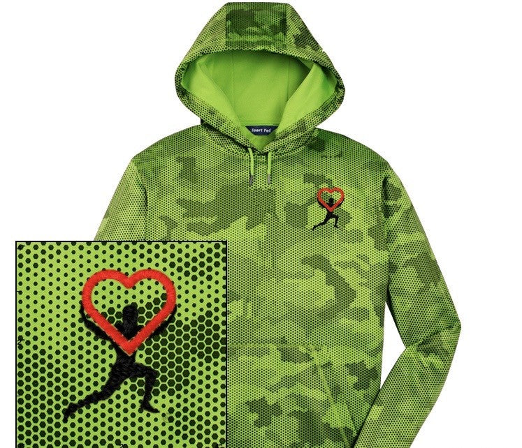 DIGITAL CAMO FLEECE HOODIE