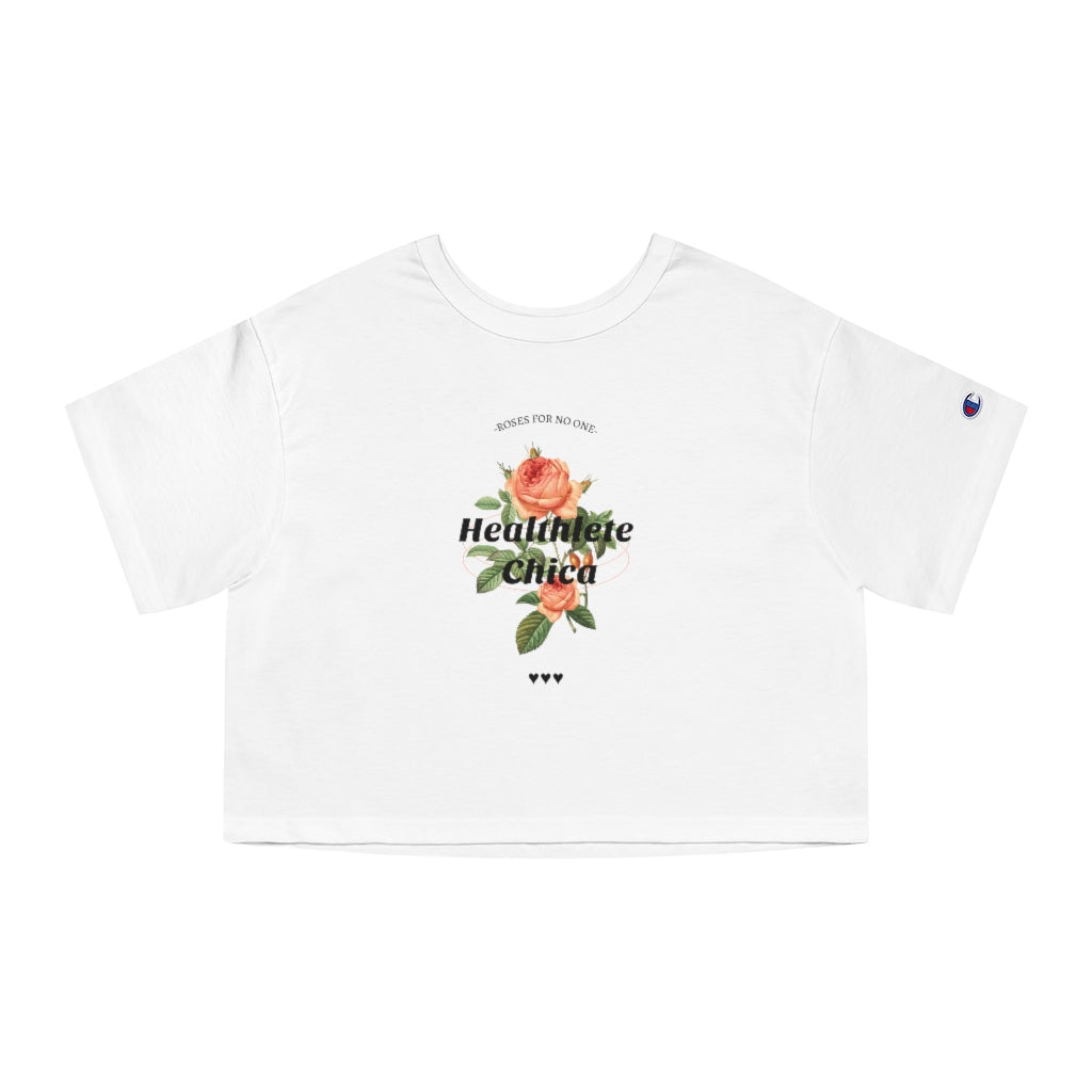 HEALTHLETE ROSE X CHAMPION CROPPED T