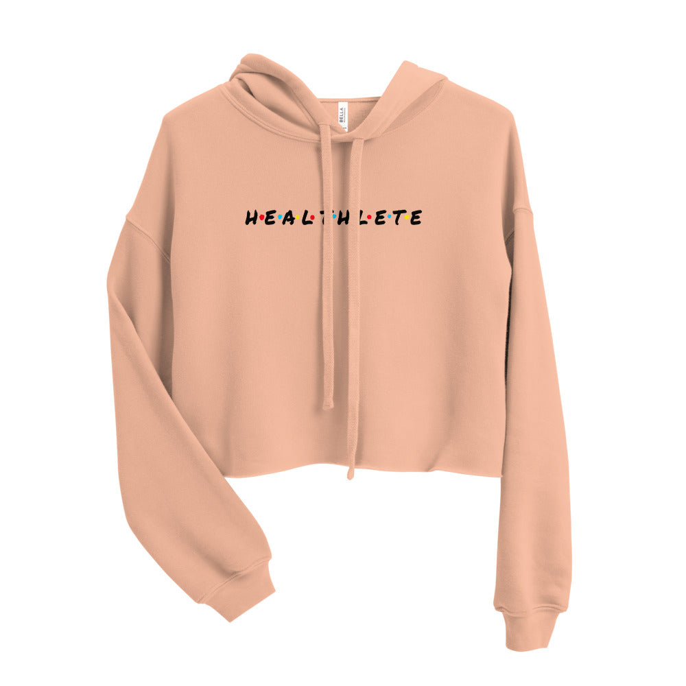 HEALTHFRIENDS CROPPED HOODIE