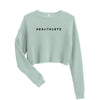 HEALTHFRIENDS CROPPED SWEATSHIRT