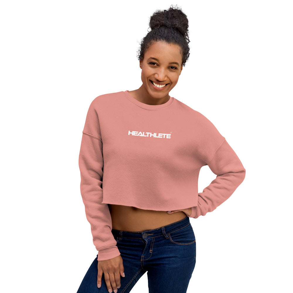 MAUVE CROPPED SWEATSHIRT