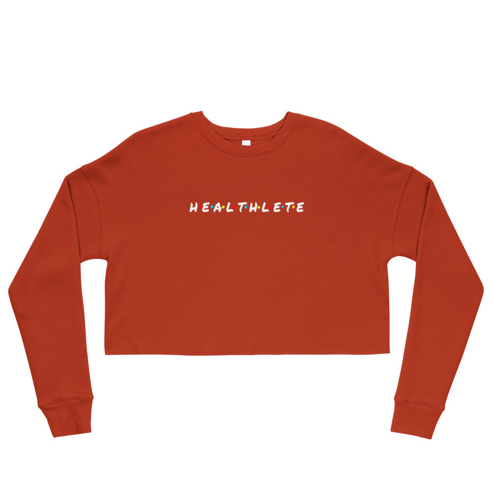 HEALTHFRIENDS CROPPED SWEATSHIRT