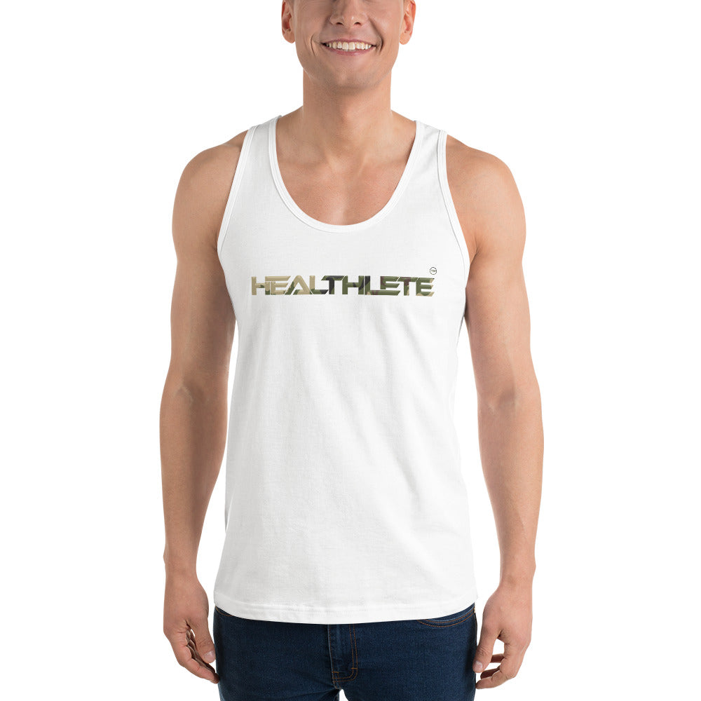 CAMO LOGO JERSEY TANK