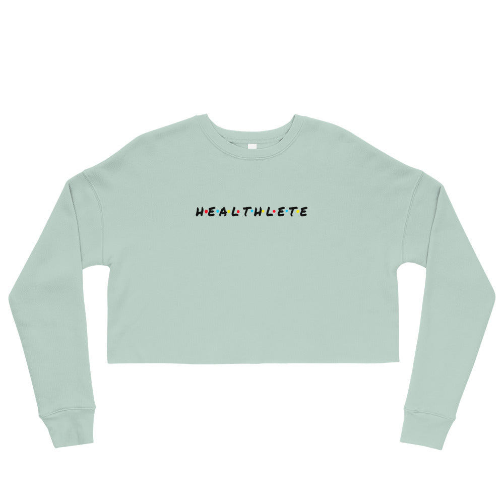 HEALTHFRIENDS CROPPED SWEATSHIRT