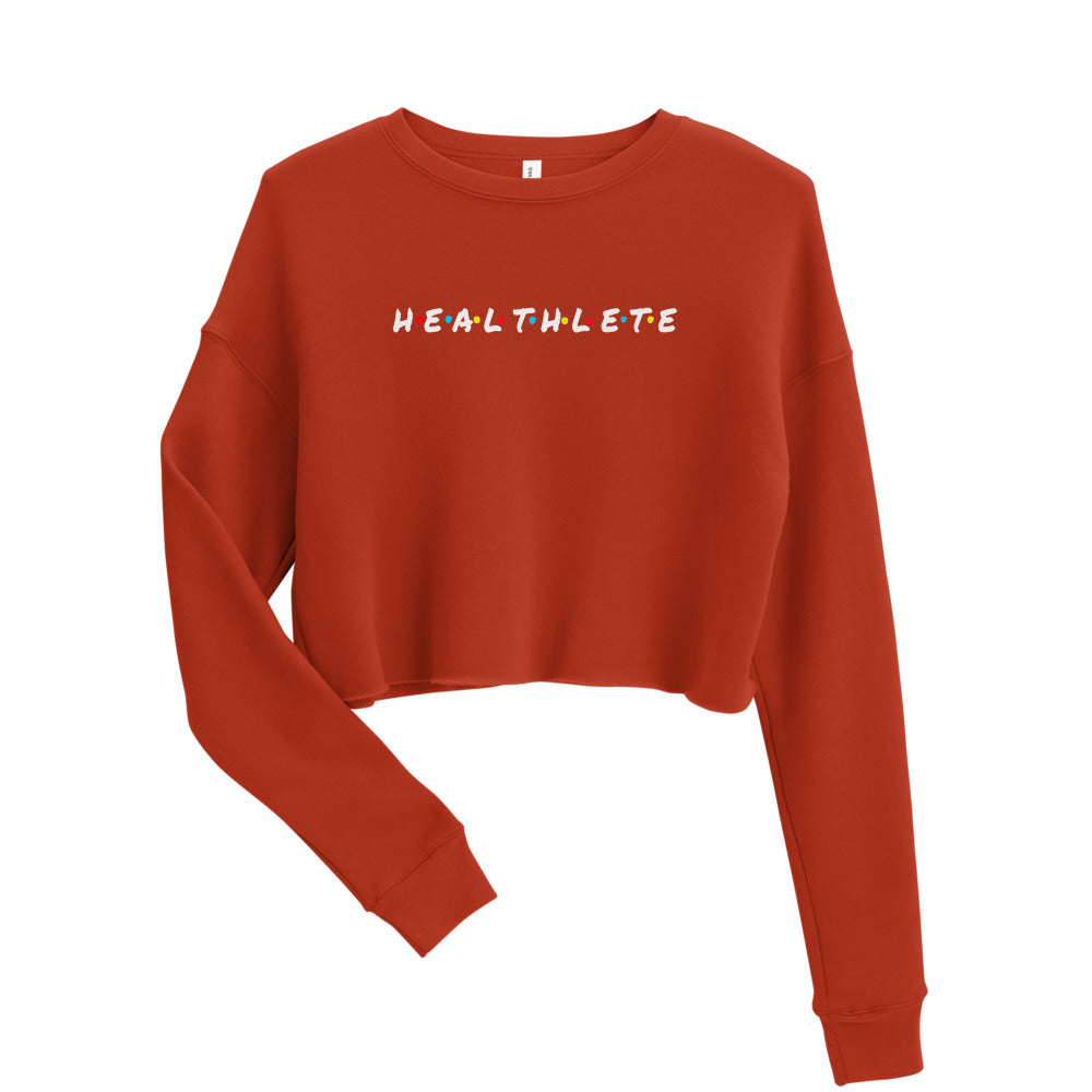 HEALTHFRIENDS CROPPED SWEATSHIRT