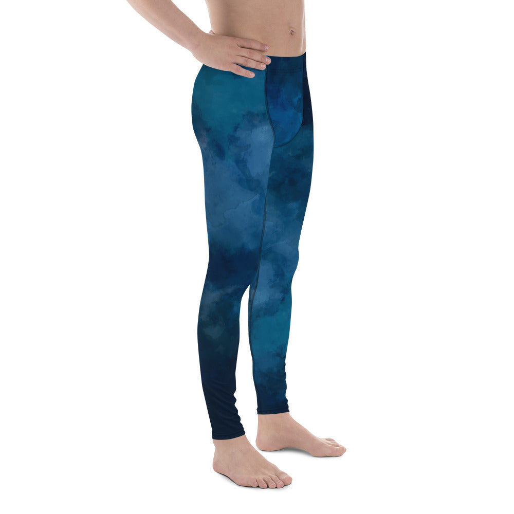 MEN'S OCEAN BLUE LEGGINGS