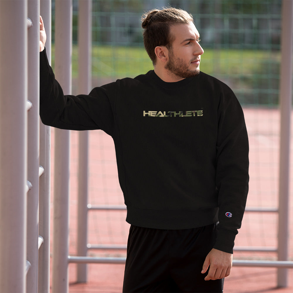 CAMO HEALTHLETE X CHAMPION SWEATSHIRT