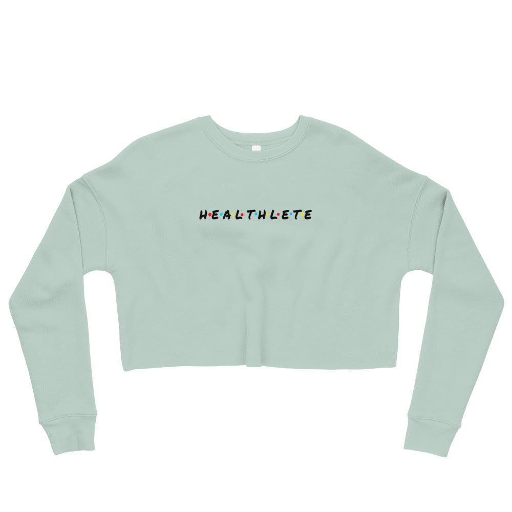 HEALTHFRIENDS CROPPED SWEATSHIRT