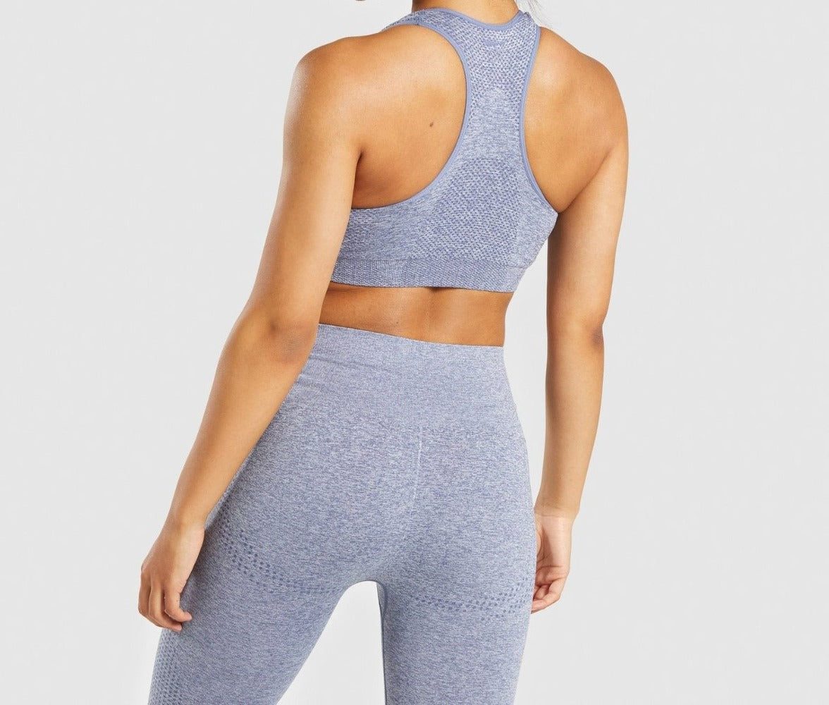 COOL GRAY SPORTS BRA